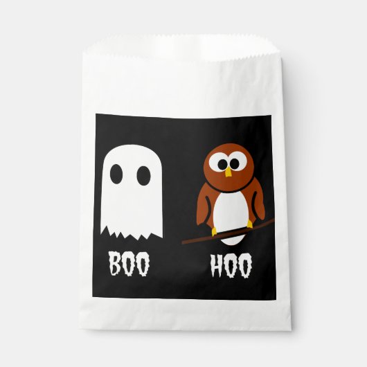 Boo Hoo Ghost und Owl Leckerei Bag Geschenktütchen (Vorderseite)