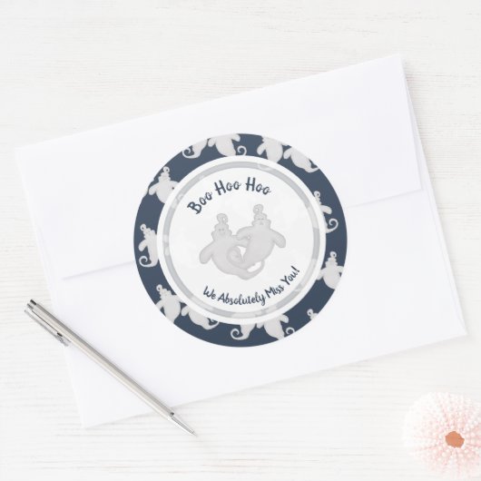 Boo Hoo Hoo Ghost Stickers (Umschlag)