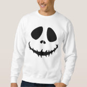 Boo-Hoo Smiley Evil Jack Grinning Ghoul, Monster Sweatshirt (Vorderseite)