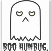 Boo Humbug Sticker (Vorderseite)