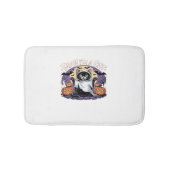 Boo, ich bin ein katzenüberzogener T - Shirt Badematte (Vorderseite)