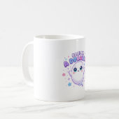 Boo ich bin ein süßer kleiner Geist Kaffeetasse (Vorderseite Links)