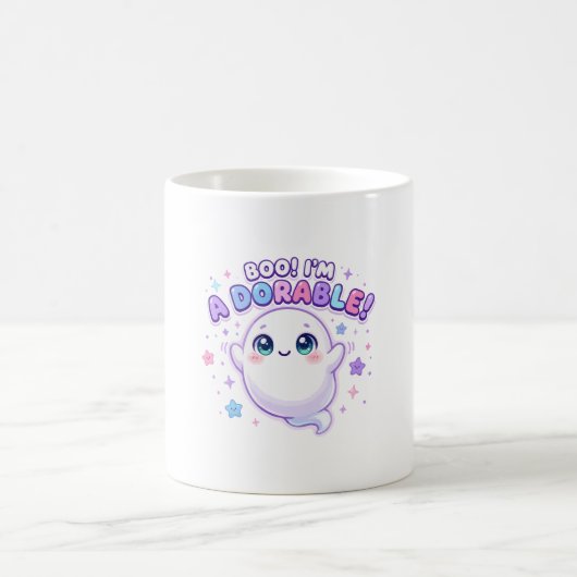 Boo ich bin ein süßer kleiner Geist Kaffeetasse (Mittel)