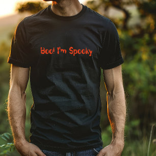 Boo! Ich bin Spooky orange halloween  T-Shirt