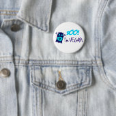 Boo! Ich bin vegan Button (Beispiel)