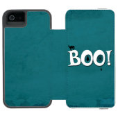 Boo! Incipio iPhone Geldbeutel-Hülle (Folio Geöffnet)