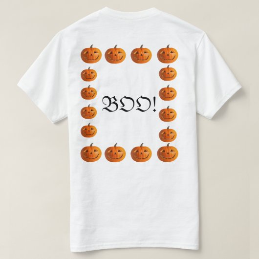 BOO-Jack-O-Lantern-2-T - Shirt (Design Rückseite)