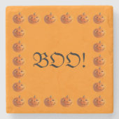 BOO Jack-O-Lanterns Untersetzer (Vorderseite)