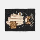 Boo Jee Boujee Ghost Halloween October Vibes Soky  Fleecedecke (Vorderseite (Horizontal))