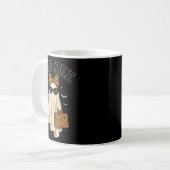 Boo Jee Boujee Ghost Halloween October Vibes Soky  Kaffeetasse (Vorderseite Links)