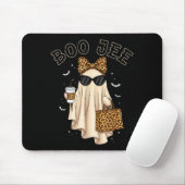 Boo Jee Boujee Ghost Halloween October Vibes Soky  Mousepad (Mit Mouse)