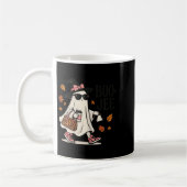 Boo Jee Boujee Halloween Ghost October Outfit Kaffeetasse (Links)