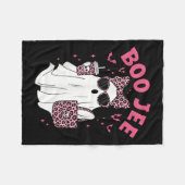 Boo Jee Boujee Nk Ghost Kaffeehaus Oktober V Fleecedecke (Vorderseite (Horizontal))