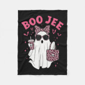 Boo Jee Boujee Nk Ghost Kaffeehaus Oktober V Fleecedecke (Vorderseite)
