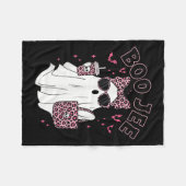 Boo Jee Boujee Nk Ghost Kaffeehaus Oktober V Fleecedecke (Vorderseite (Horizontal))