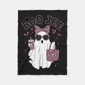 Boo Jee Boujee Nk Ghost Kaffeehaus Oktober V Fleecedecke (Vorderseite)