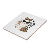 Boo Jee Geist Halloween Leopard Schleife Vektor De Fliese (Seite)