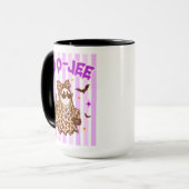 Boo-Jee Geist Halloween Tasse (Vorderseite Links)