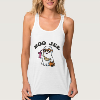 BOO-JEE-Geist – Lustiges Boujee-Halloween-Design Tank Top