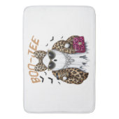 Boo-JEE Gespenst Leopard Kokette Halloween Badematte (Vorderseite Vertikal)