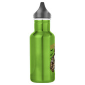 Boo-JEE Gespenst Leopard Kokette Halloween Edelstahlflasche (Links)