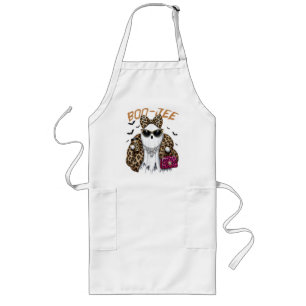 Boo-JEE Gespenst Leopard Kokette Halloween Lange Schürze
