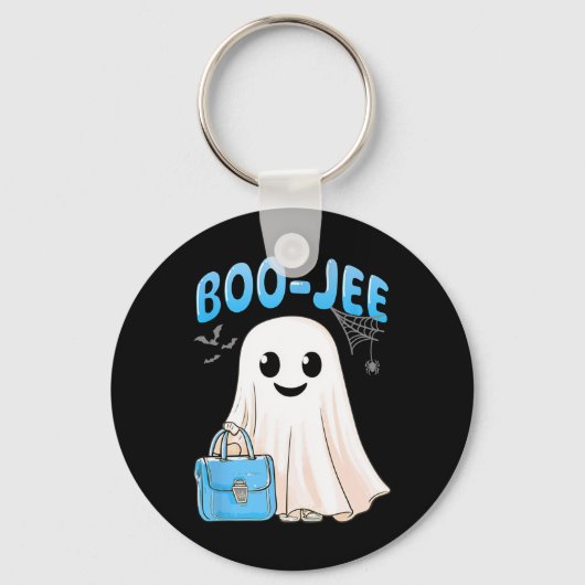Boo-jee Ghost Boujee Halloween Kostümtrick oder Tr Schlüsselanhänger (Vorderseite)
