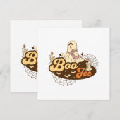 Boo-Jee Ghost Halloween lustig (Vorne/Hinten)