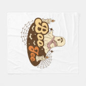 Boo-Jee Ghost Halloween lustig Fleecedecke (Vorderseite (Horizontal))