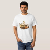 Boo-Jee Ghost Halloween lustig T-Shirt (Vorne ganz)