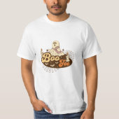 Boo-Jee Ghost Halloween lustig T-Shirt (Vorderseite)