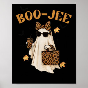 Boo-jee Ghost, Leopard Spooky Season, halloween Co Poster