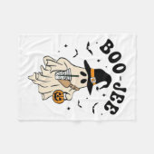Boo Jee Ghost Niedlich Funny Halloween Fleecedecke (Vorderseite (Horizontal))