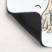 Boo Jee Ghost Niedlich Funny Halloween Mousepad (Ecke)