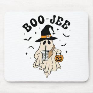 Boo Jee Ghost Niedlich Funny Halloween Mousepad