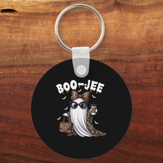 Boo Jee Ghost Shirt Soky Vibes Halloween Boujee Wo Schlüsselanhänger (Vorderseite)