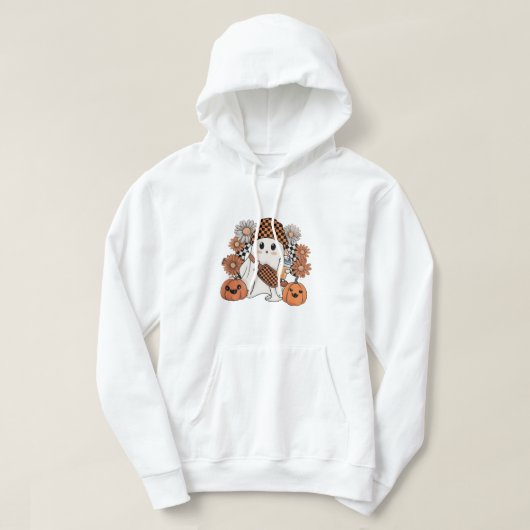 Boo-Jee Halloween Ghost Hoodie (Design vorne)