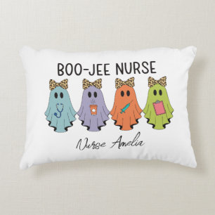 Boo-Jee Krankenschwester Halloween-Geist Personali Dekokissen
