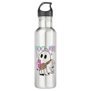Boo Jee Lustiger Halloween-Geist Edelstahlflasche