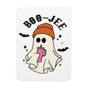 Boo-Jee lustiges Halloween Tumbler-Inspiriert Geis Magnet