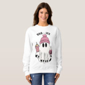 Boo-jee Niedlich Ghost Halloween Sweatshirt (Vorne ganz)