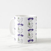 Boo-Jee Niedlicher Halbwunder mit Eiskaffee Kaffeetasse (Vorderseite Links)