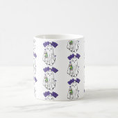 Boo-Jee Niedlicher Halbwunder mit Eiskaffee Kaffeetasse (Mittel)