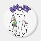 Boo-Jee Niedlicher Halbwunder mit Eiskaffee Magnet (Vorne)