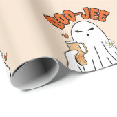 Boo-Jee Niedliches Halloween Ghost mit 40oz Tumble Geschenkpapier (Rolleneckpunkt)