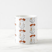 Boo-Jee Niedliches Halloween Ghost mit 40oz Tumble Kaffeetasse (Mittel)