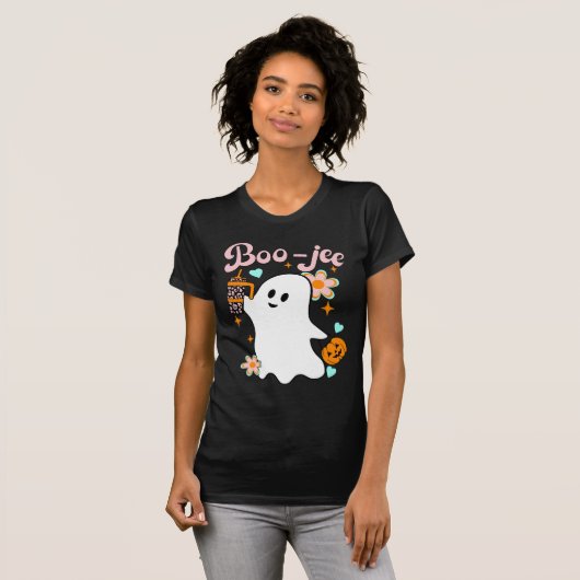 Boo-Jee | Retro-Geist T-Shirt (Vorne ganz)