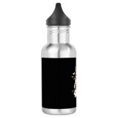 Boo Jee Süßer Geist Halloween Leopard Design_1 Edelstahlflasche (Links)