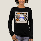 Boo Jitsu Checkerboard Halloween Tri-Blend Shirt (Vorderseite)