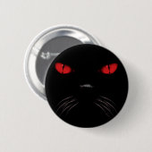 Boo - karminroter Knopf Button (Vorne & Hinten)